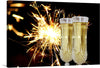 Illuminate your space with the radiant energy of celebration captured in this exquisite print. Two elegant champagne flutes, brimming with effervescent golden liquid, stand side by side against a backdrop of mesmerizing sparklers. Every intricate detail, from the delicate bubbles to the dynamic play of light, is rendered with stunning clarity to evoke the joy and excitement of life’s most memorable moments. 