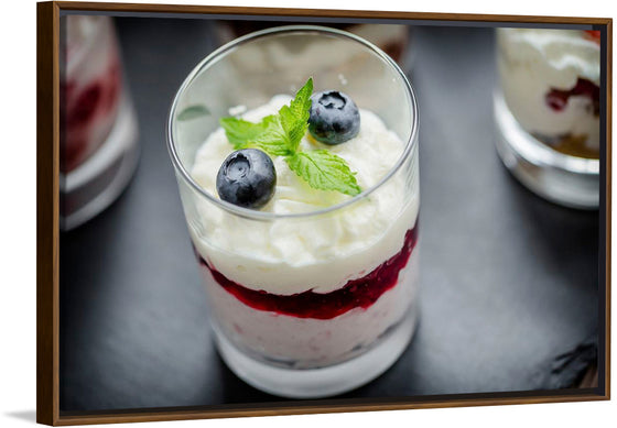 "Blueberry Mousse: A Dream Come True"