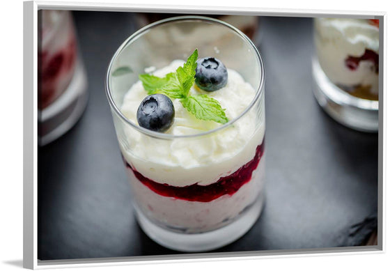 "Blueberry Mousse: A Dream Come True"