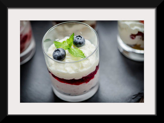 "Blueberry Mousse: A Dream Come True"