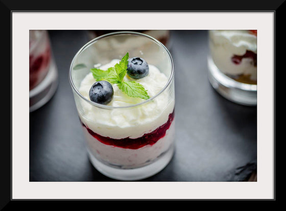 "Blueberry Mousse: A Dream Come True"