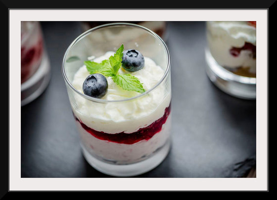 "Blueberry Mousse: A Dream Come True"