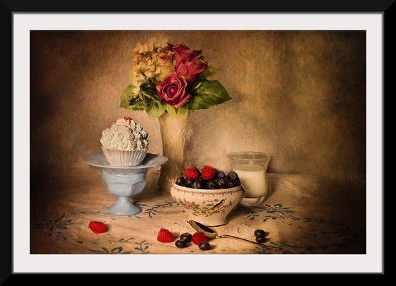 "Cupcake, Fruit and Flowers"