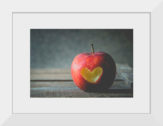 "Apple With a Heart"