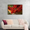 "Red currants in bowl"