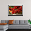 "Red currants in bowl"