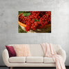 "Red currants in bowl"