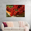 "Red currants in bowl"