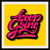 "Keep going"