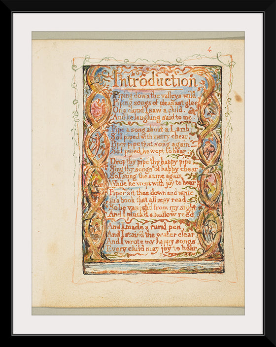 "Songs of Innocence- Introduction",  William Blake