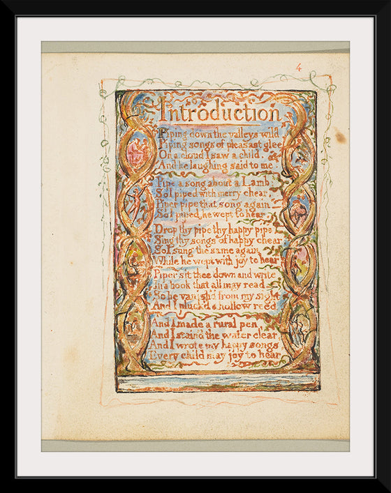 "Songs of Innocence- Introduction",  William Blake