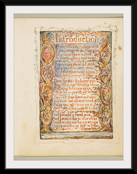 "Songs of Innocence- Introduction",  William Blake