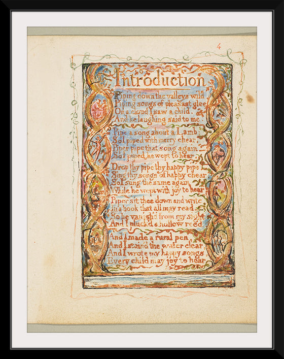 "Songs of Innocence- Introduction",  William Blake