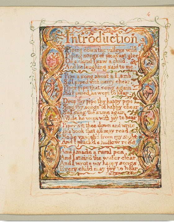 "Songs of Innocence- Introduction",  William Blake