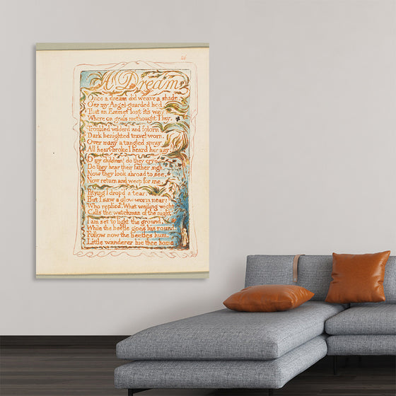 "Songs of Innocence and of Experience- A Dream", William Blake