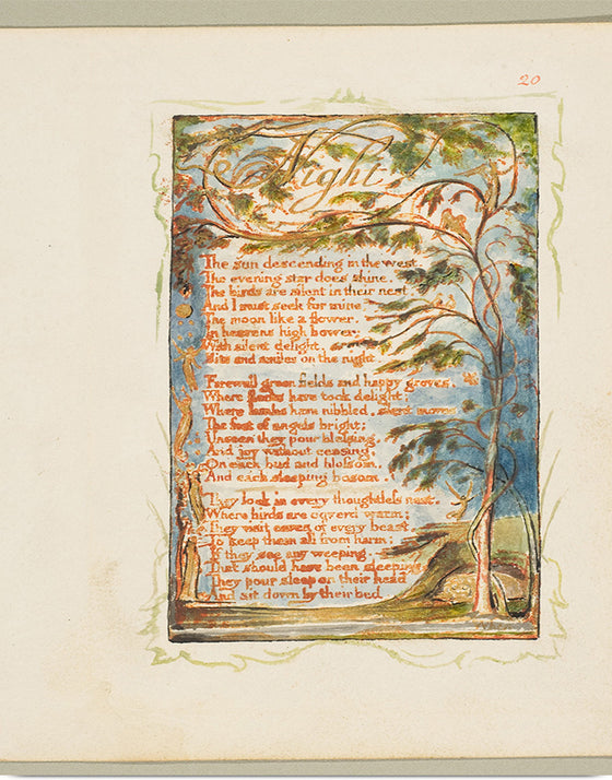 "Songs of Innocence and of Experience- Night", William Blake