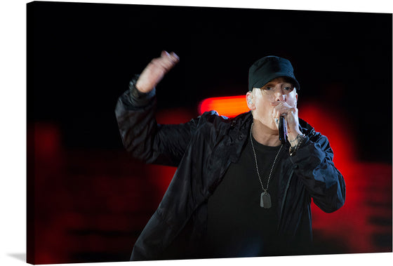 Eminem performs during The Concert for Valor in Washington, D.C. Nov. 11, 2014. DoD News photo by EJ Hersom.