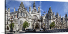  “Royal Courts Of Justice” is an iconic London landmark that has been captured in this exquisite print. The artwork showcases the awe-inspiring Gothic architecture of the building, with its majestic spires, ornate windows, and robust stonework. The artwork’s vivid colors and intricate details are accentuated by a modern, digital art style that brings each element to life.