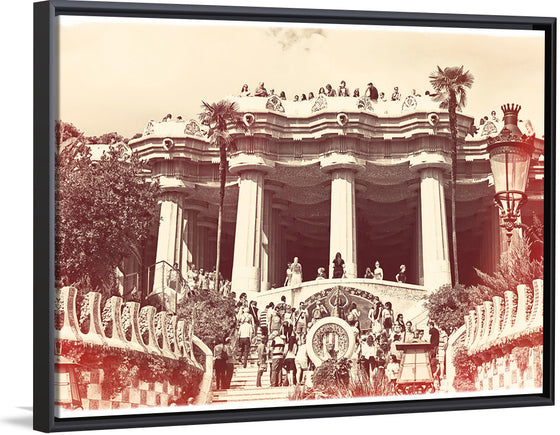 "Entrance to Park Guell"