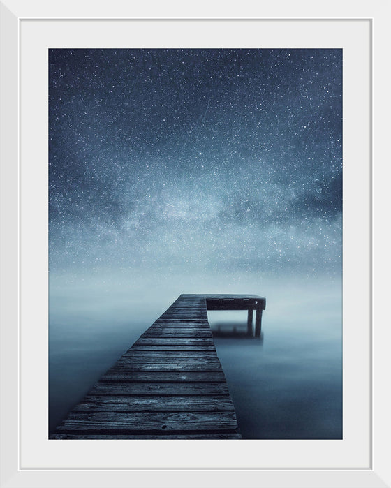 "Pier Jetty Night Sky", Andrea Stockel