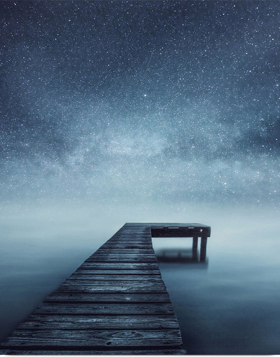 "Pier Jetty Night Sky", Andrea Stockel