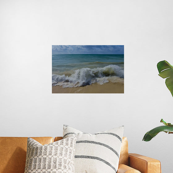 "Ocean Waves Painting"