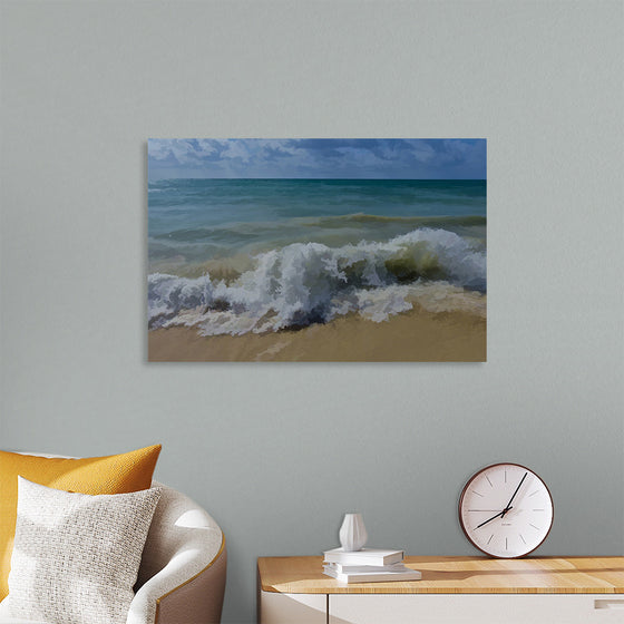 "Ocean Waves Painting"