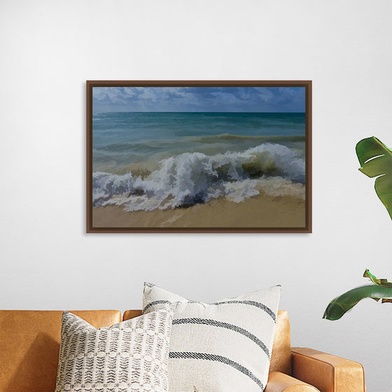 "Ocean Waves Painting"