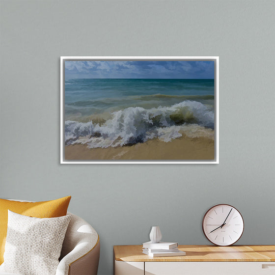 "Ocean Waves Painting"