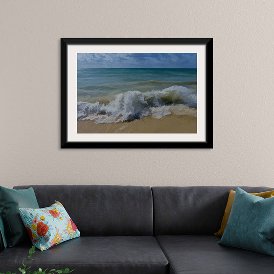 "Ocean Waves Painting"