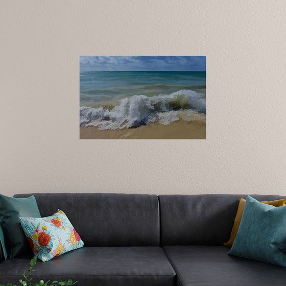 "Ocean Waves Painting"