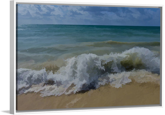 "Ocean Waves Painting"