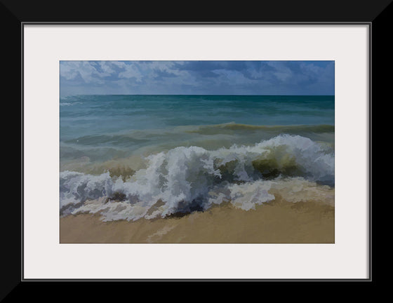 "Ocean Waves Painting"