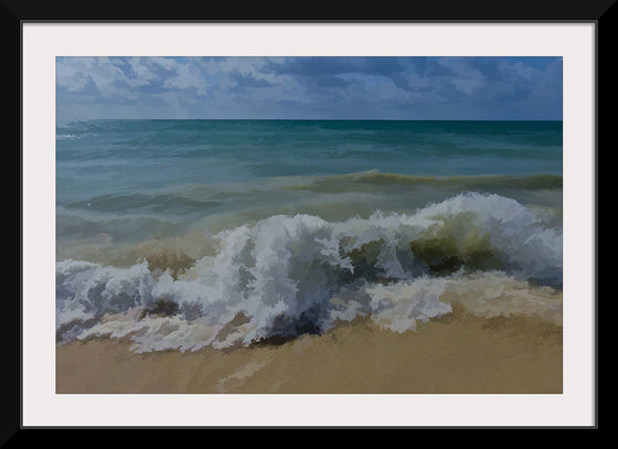 "Ocean Waves Painting"