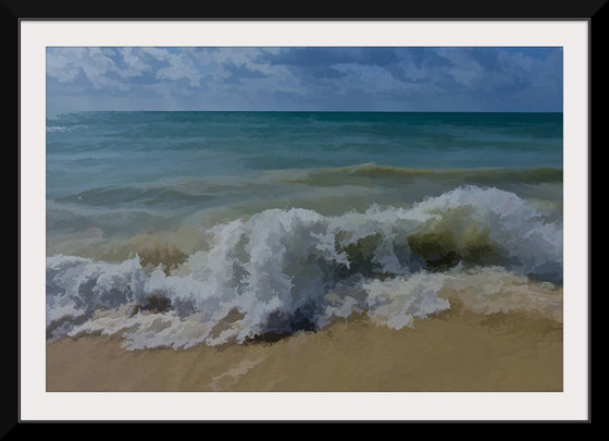 "Ocean Waves Painting"