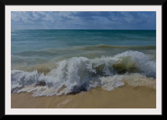 "Ocean Waves Painting"