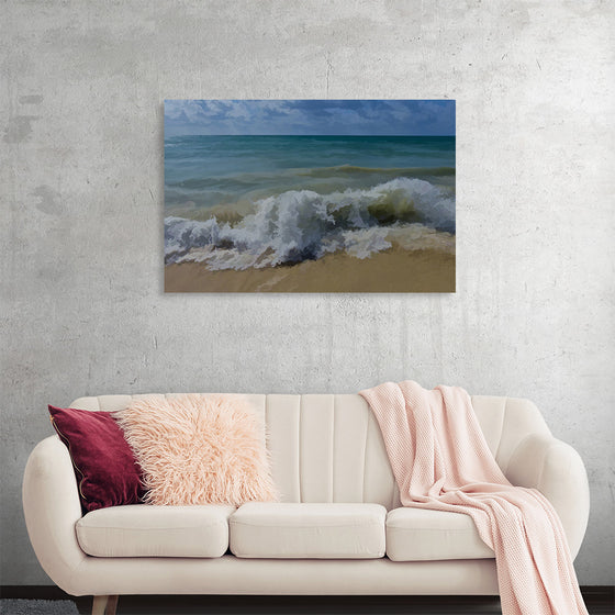 "Ocean Waves Painting"