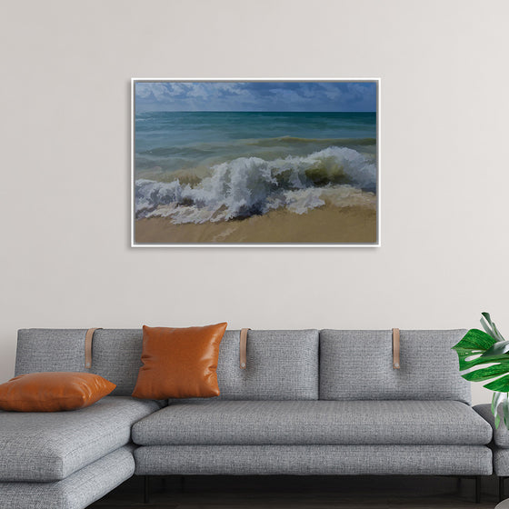 "Ocean Waves Painting"