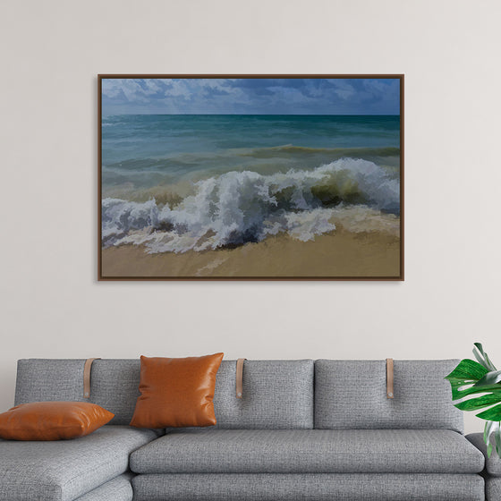 "Ocean Waves Painting"