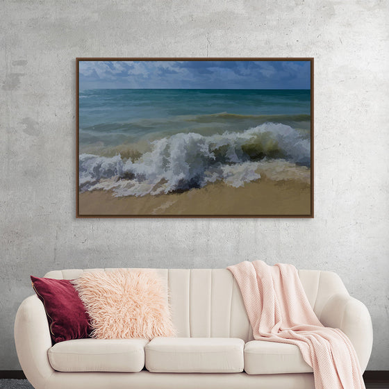 "Ocean Waves Painting"