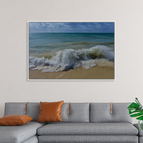 "Ocean Waves Painting"