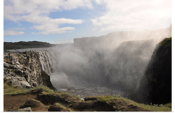 "Dettifoss Waterfall, Iceland"