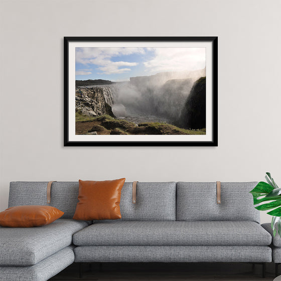 "Dettifoss Waterfall, Iceland"