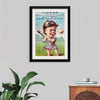 "Vintage Baseball Player Cartoon"