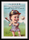 "Vintage Baseball Player Cartoon"