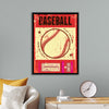 "Retro Baseball Poster"