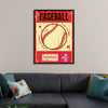 "Retro Baseball Poster"