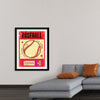 "Retro Baseball Poster"