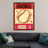 "Retro Baseball Poster"