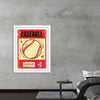 "Retro Baseball Poster"